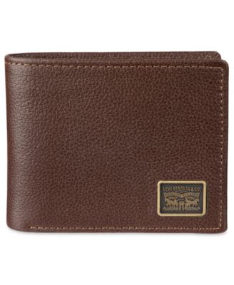 Men's Bill Divider and Ornament Passcase Wallet