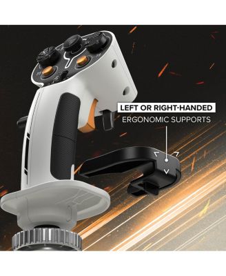 Sol-R1 Flight Stick for PC, Black/White