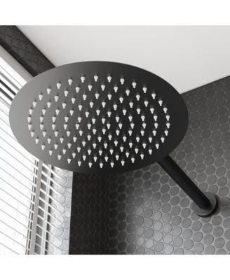 10-Inch 5-Spray Shower Faucet Handheld Shower Combo Kit with Rain Shower Head With Valve