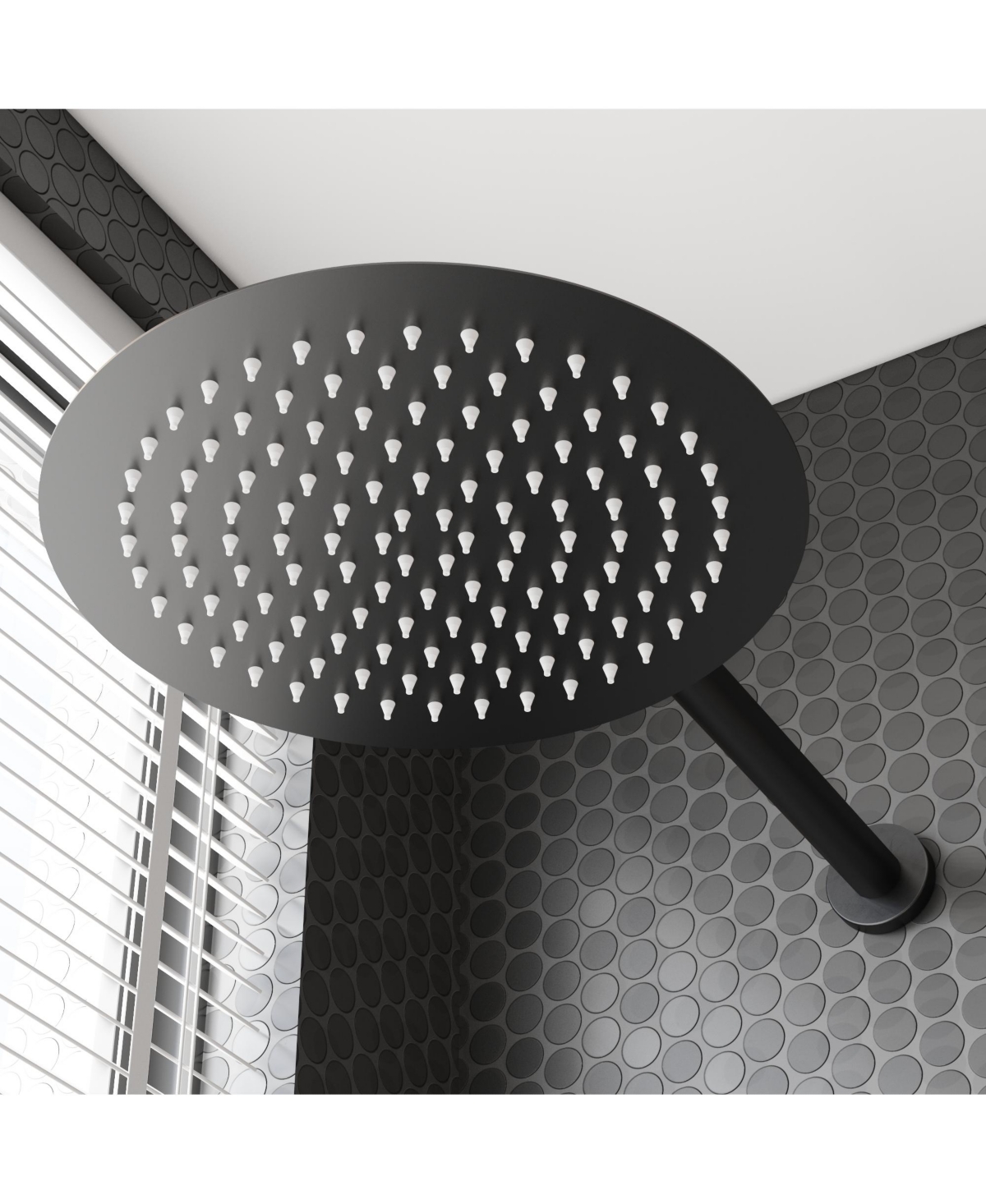 10-Inch 5-Spray Shower Faucet Handheld Shower Combo Kit with Rain Shower Head,with Valve