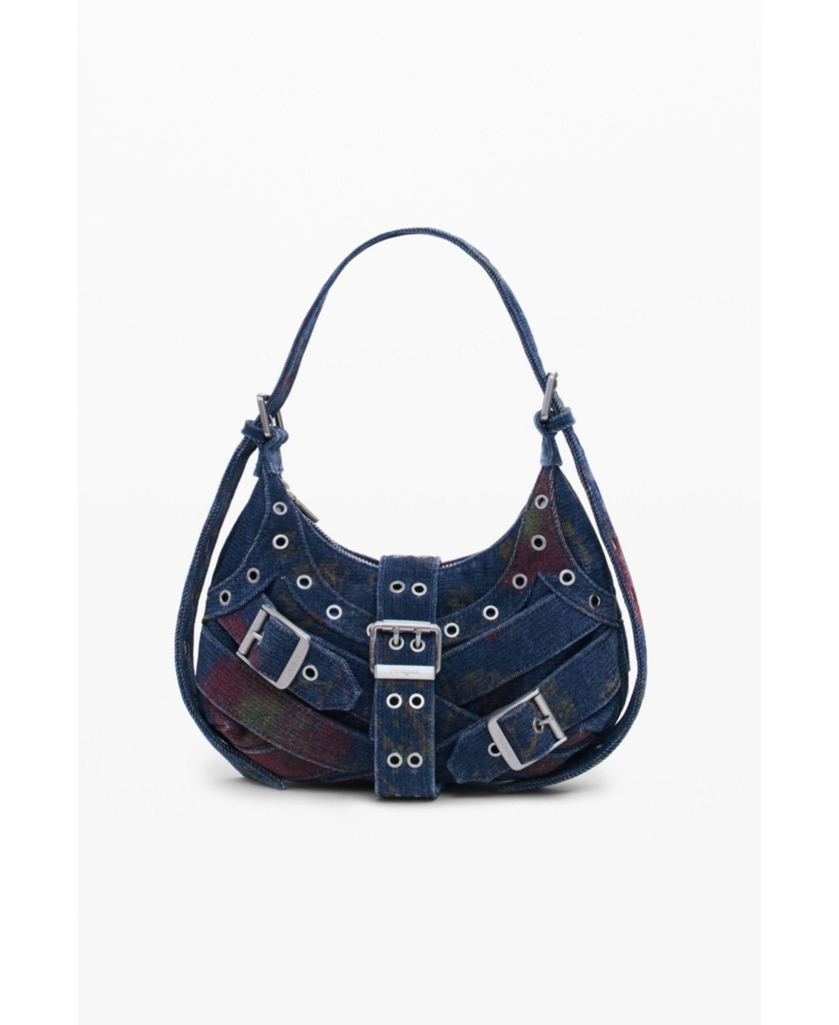 Desigual Women's Medium printed denim bag