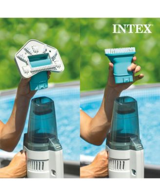 ZR200 Rechargeable Cordless Telescoping Pool Vacuum with 2 Brush Heads