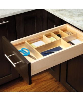 Customizable Drop-in Kitchen Cutlery Drawer Organizer, LD-4CT15-1