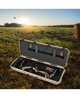 Cases iSeries 4214 Hard Plastic Parallel Limb Bow Crossbow Case, Tan