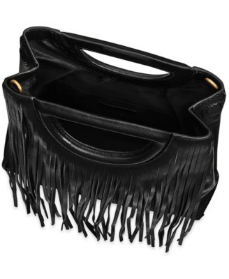 Fringe Medium Handheld Crossbody Bag
