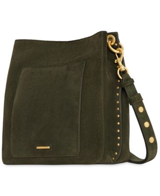 Darren Small Suede Shoulder Bag