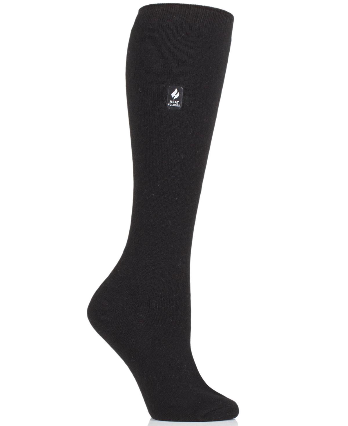 Heat Holders Women's Holly Solid Long Socks In Black