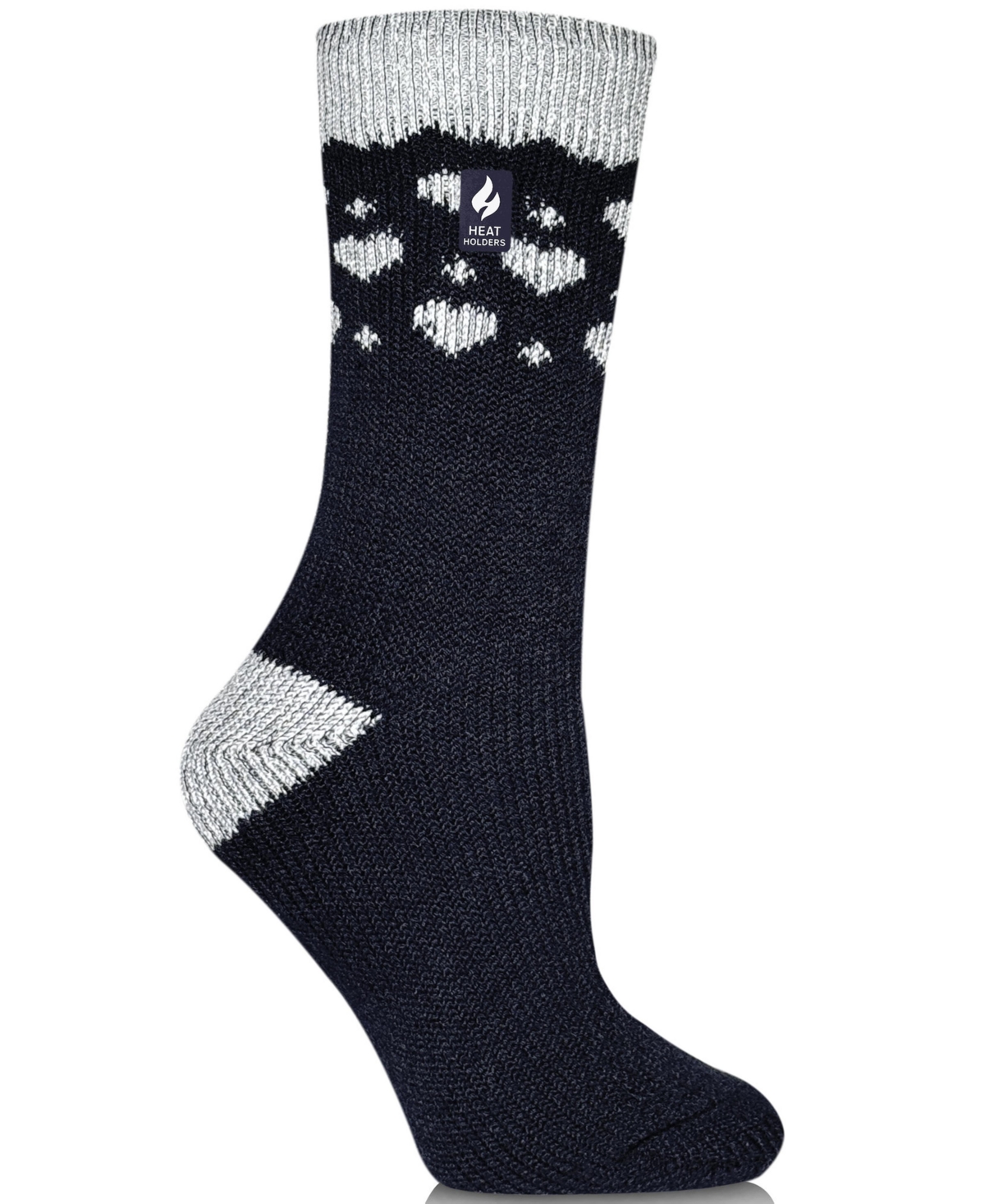 Heat Holders Women's Hadley Nordic Crew Socks In Blue