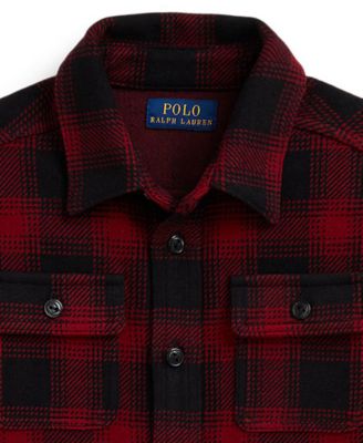 Boys' 2-7 Plaid Long Sleeve Shirt