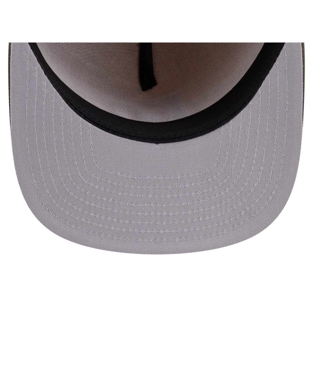 New Era Men's Light Beige/olive Kansas City Royals Two-tone Color Pack A-frame 59fifty Fitted Hat In Brown