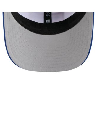 Men's White/Royal Florida Gators Perforated Patched 9SEVENTY Adjustable Hat