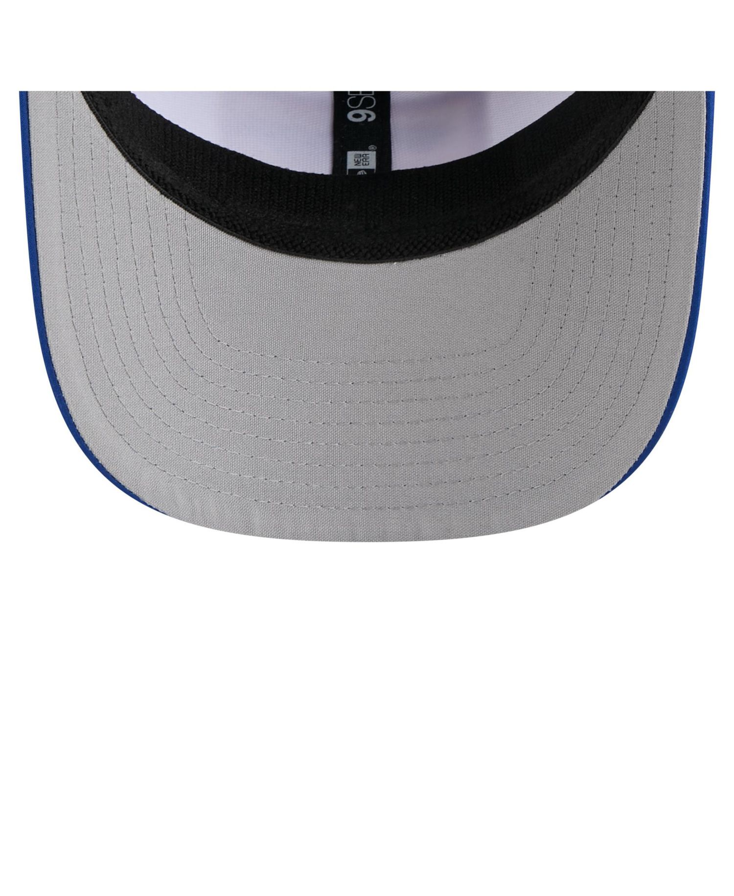 Men's White/Royal Florida Gators Perforated Patched 9SEVENTY Adjustable Hat