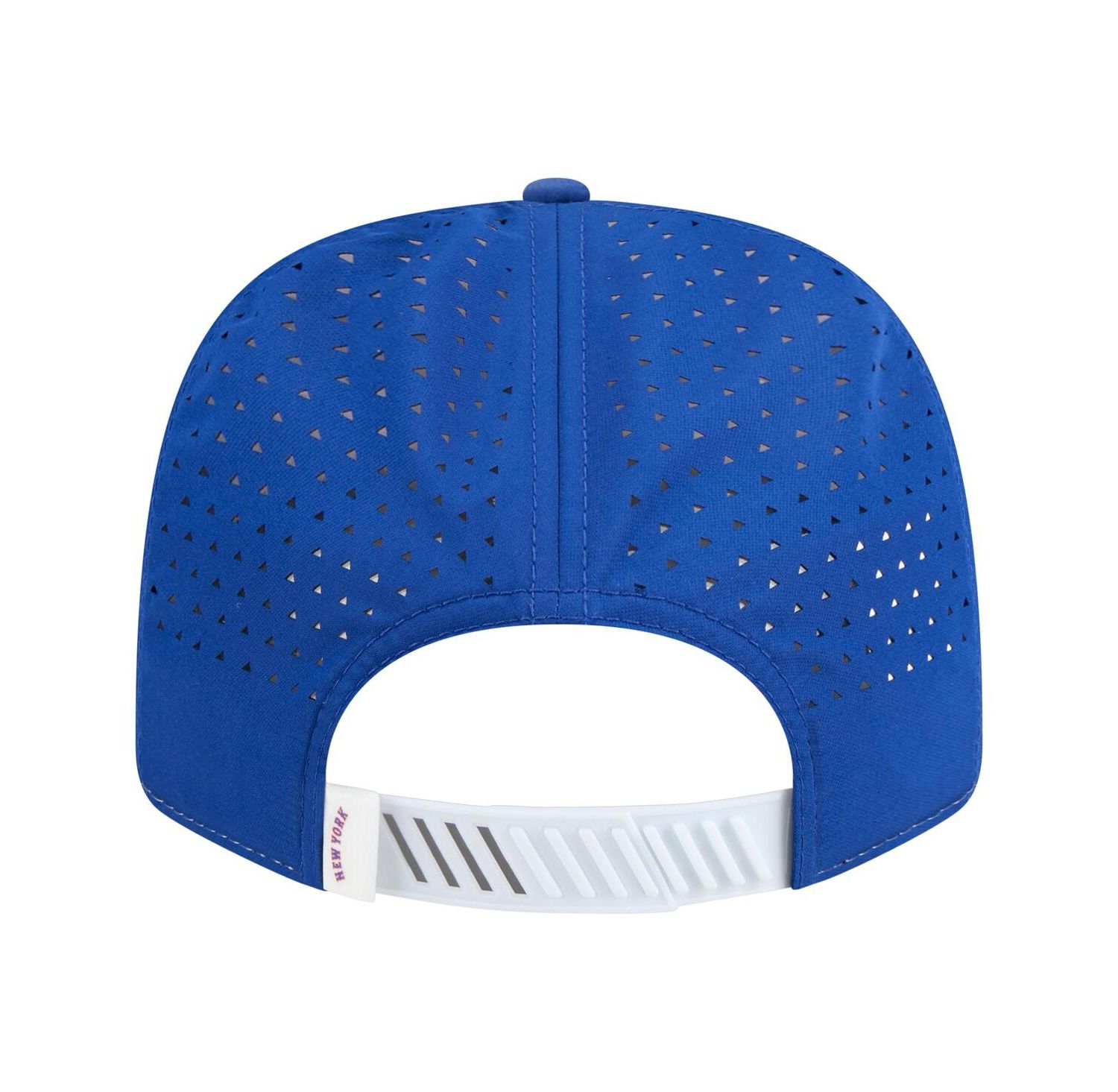 Men's White/Royal New York Mets Established Patch 9SEVENTY Adjustable Hat