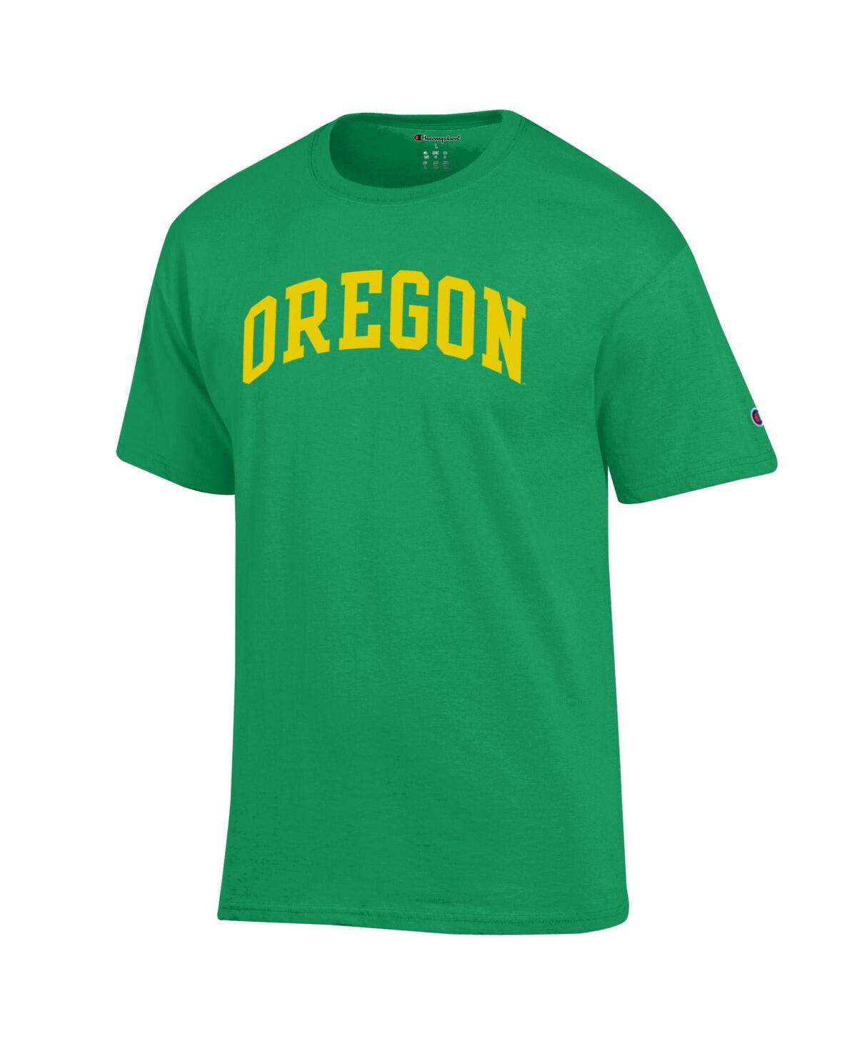 Champion Men's Green Oregon Ducks Basic Arch T-Shirt