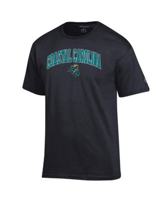 Men's&nbsp;Black Coastal Carolina Chanticleers Arched Logo T-Shirt
