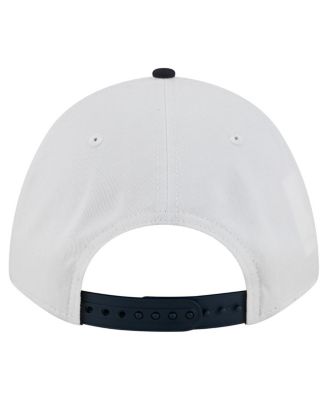 Men's White/Navy Auburn Tigers Arch Two-Tone Rope 9FORTY A-Frame M-Crown Adjustable Hat