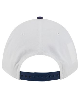 Men's White/Navy Georgetown Hoyas Arch Two-Tone Rope 9FORTY A-Frame M-Crown Adjustable Hat