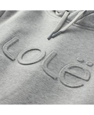 Lol&euml; Women's Gray Denver Nuggets Icon Pullover Hoodie