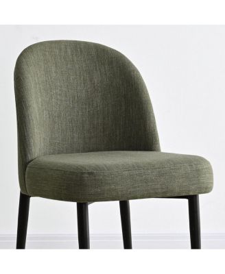  35 Inch MDF Modern 2-Chair  Round Dining Set