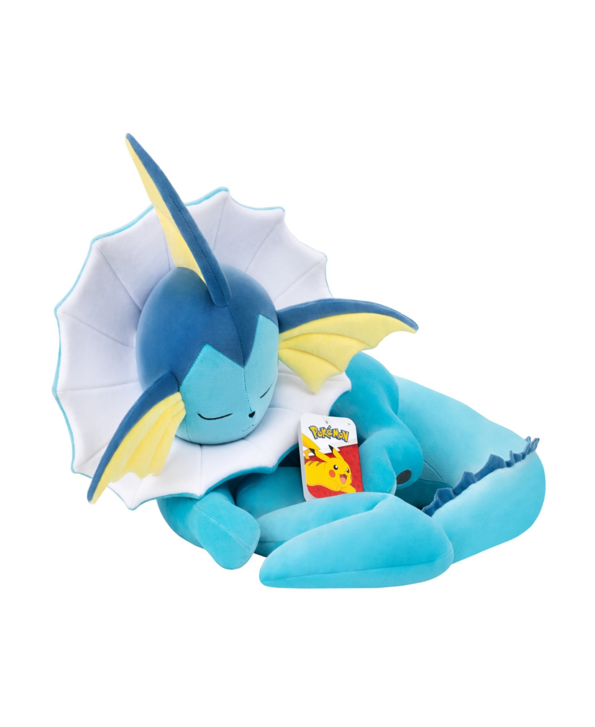 Pokemon Sleeping Vaporeon 18" Plush Toy