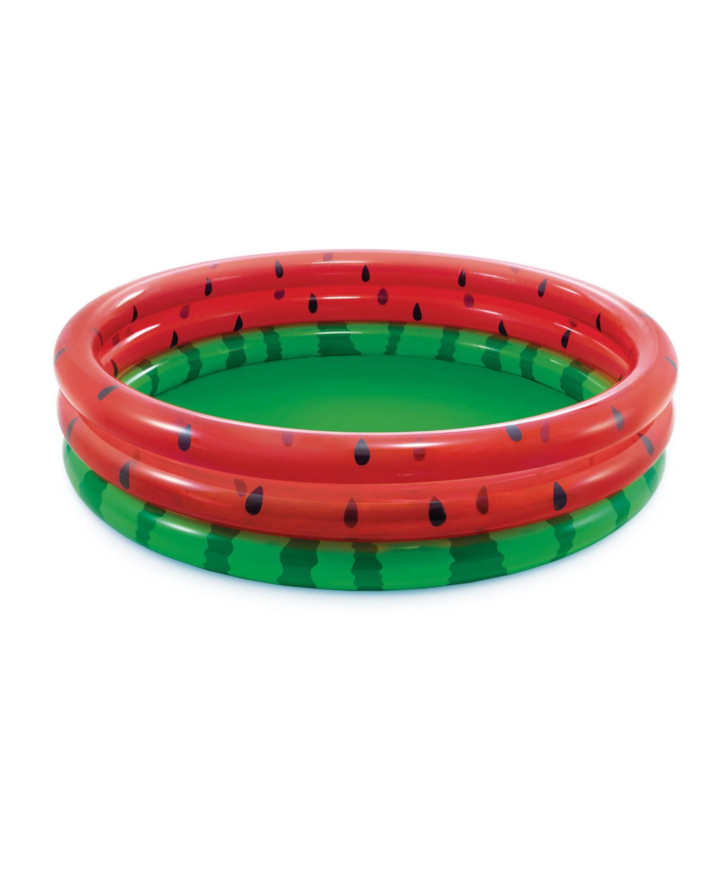 Детская игрушка Intex 66-Inch Round Inflatable Watermelon Pool, 154-Gallon Capacity, Ages 2+ — фото 1