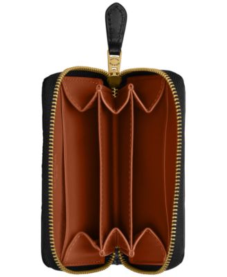 Boxed Essential Patent Signature Zip Around Card Case