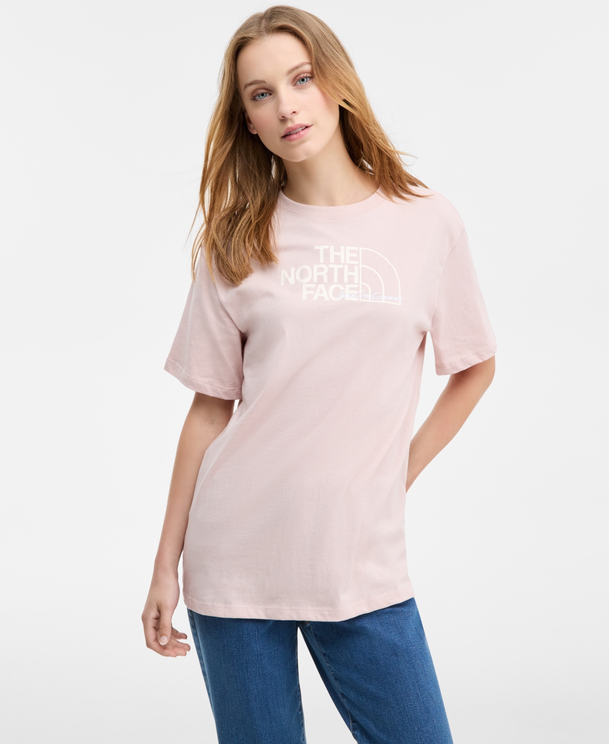 The North Face Women's Evolution Cotton Scatter Logo Tee