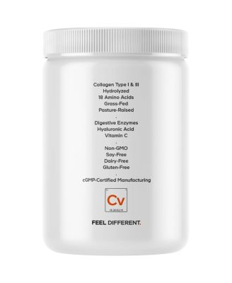 Collagen Peptides Powder + Vitamin C, Digestive Enzymes, Hyaluronic Acid, 18 Amino Acids - Hydrolyzed Collagen Protein, Unflavored - 9.98 oz