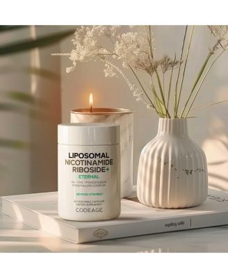 Liposomal Nicotinamide Riboside+ Supplement - 500 mg Nicotinamide Riboside - Betaine Anhydrous, Trans-Pterostilbene - Non-GMO - 60 Capsules