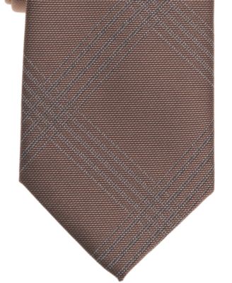 Men's Maiden Plaid Pattern Slim Tie, Macy's Exclusive