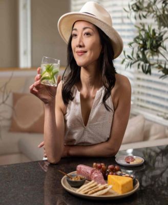 Lexa Collection 12 in Bamboo Serving Tray Set