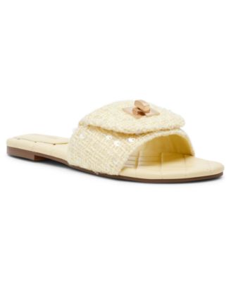 Women's Moreland-S Turnlock Square Toe Slide Sandals