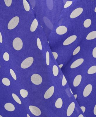 Women's Dots Wrap Dress
