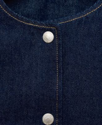 Women's Denim Crop Jacket