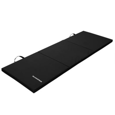 GoGym 6'x2'x1.5" Folding 3 Panel Exercise Gym Mat