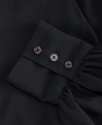 Women's Printed Arm-Slit Surplice Blouse, Macy's Exclusive