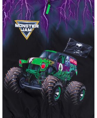 Boys Zip Up Varsity Bomber Jacket