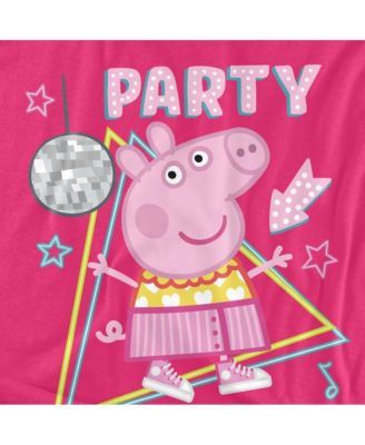 Men's Peppa Pig Disco Party Time T Shirt