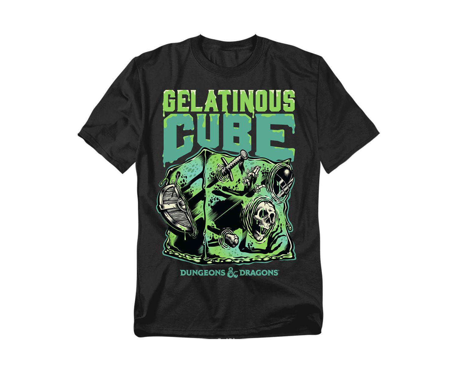 Men's Dungeons and Dragons Acid Gelatinous Cube T Shirt