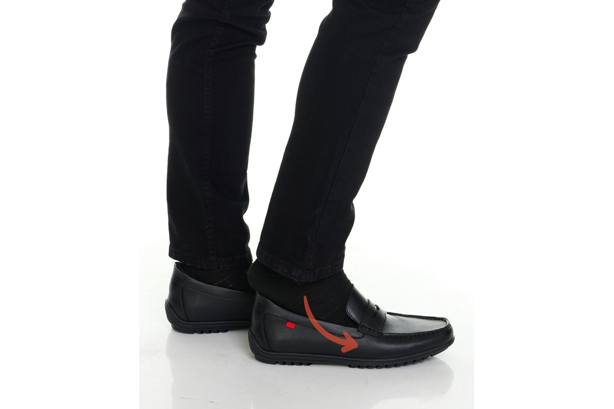 Marc Joseph New York Men's John Street Hands-Free Slip On Technology Penny Loafers