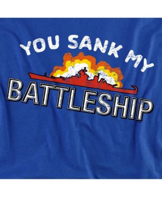 Men's Battleship You Sank My Battleship T Shirt