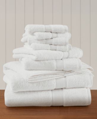 Madison Park Signature Luxury Zero Twist Cotton 8-Pc. Bath Towel Set - Macy's