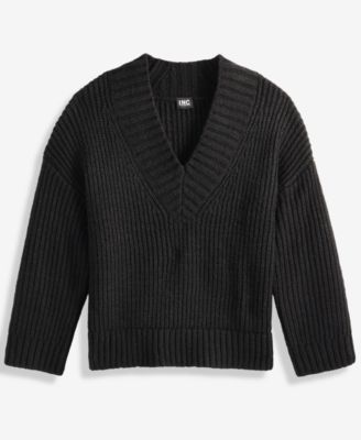 Women's Oversized Ribbed Sweater, Macy's Exclusive