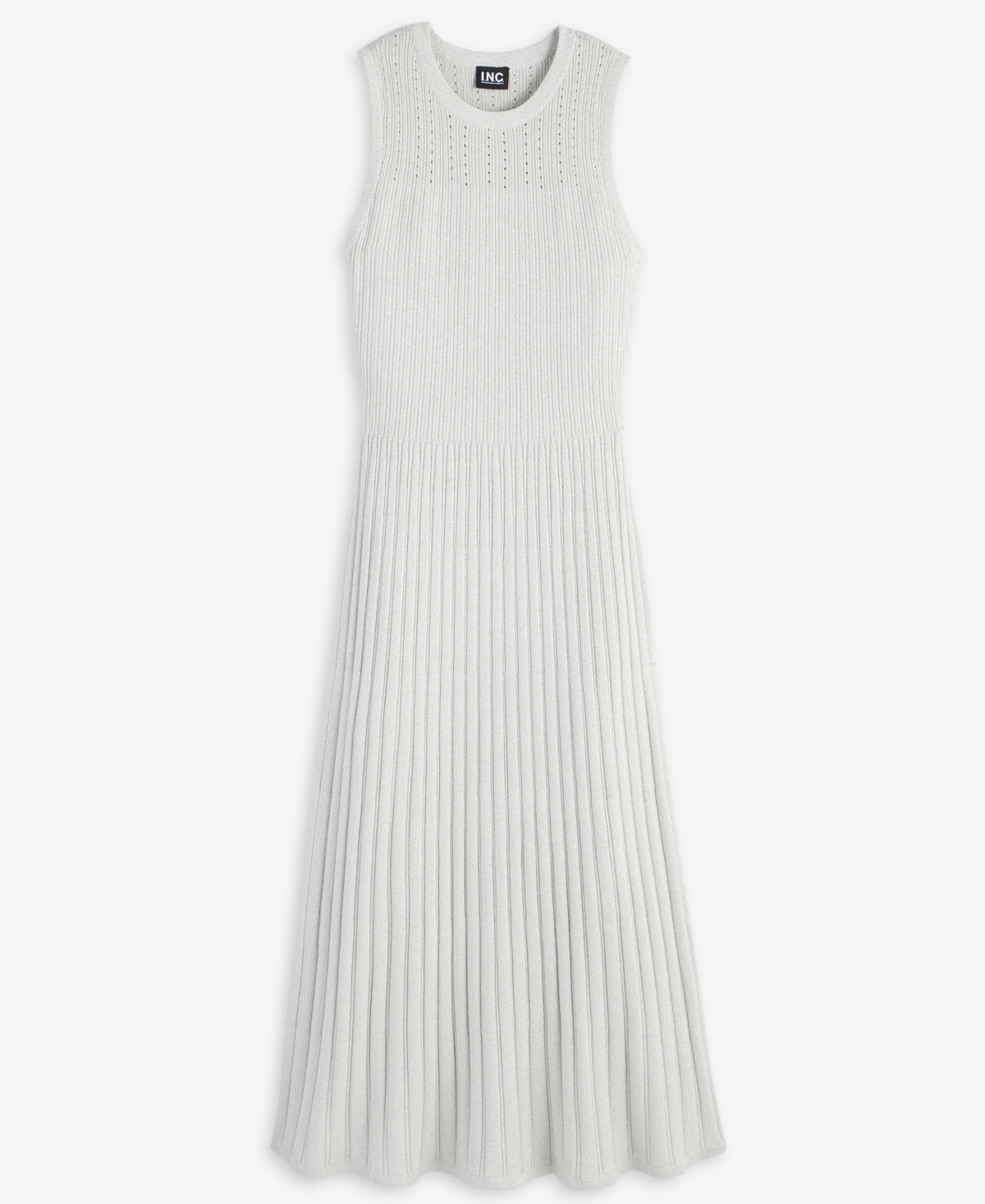 I.n.c. International Concepts Women's Sleeveless Metallic Sweater Dress, Macy's Exclusive