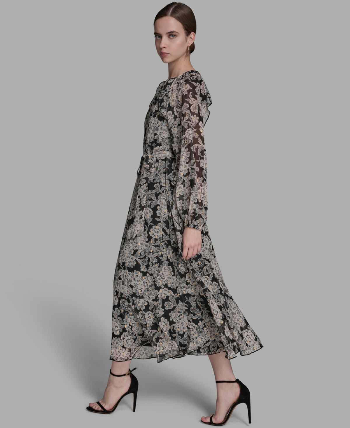 Bcbg Women's Printed Maxi Dress