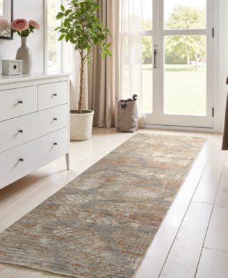 Castille CSL330 2'3"x8' Runner Area Rug