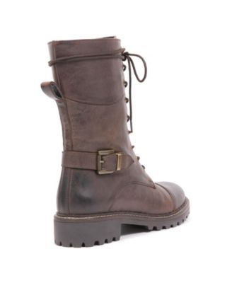 Tall Ankle Lace Up Boot