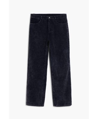 Men's Washed corduroy trousers