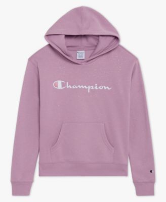 Girls 7-16 Long Sleeve Glitter Hoodie