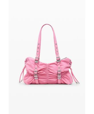 Women's Medium nylon bag with buckles